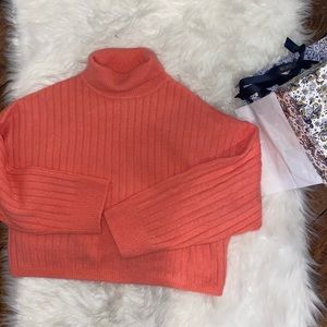 Knit crop top